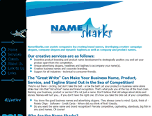 Tablet Screenshot of namesharks.com